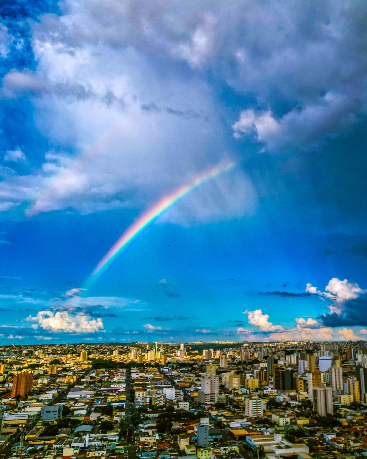 Arco-íris sobre UDI — Uberlândia/MG