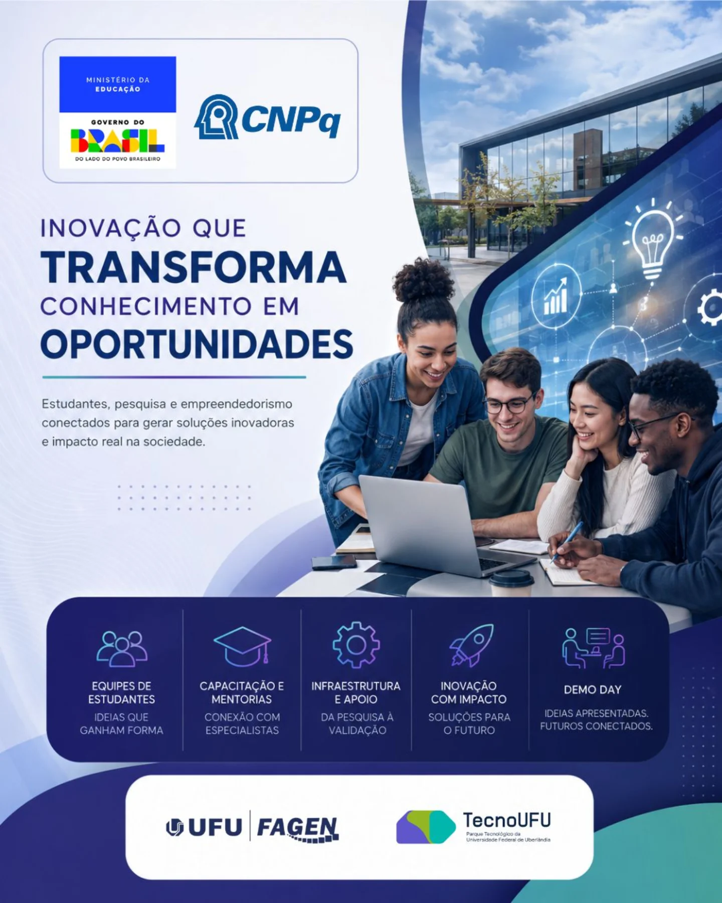 UFU é referência em empreendedorismo acadêmico
