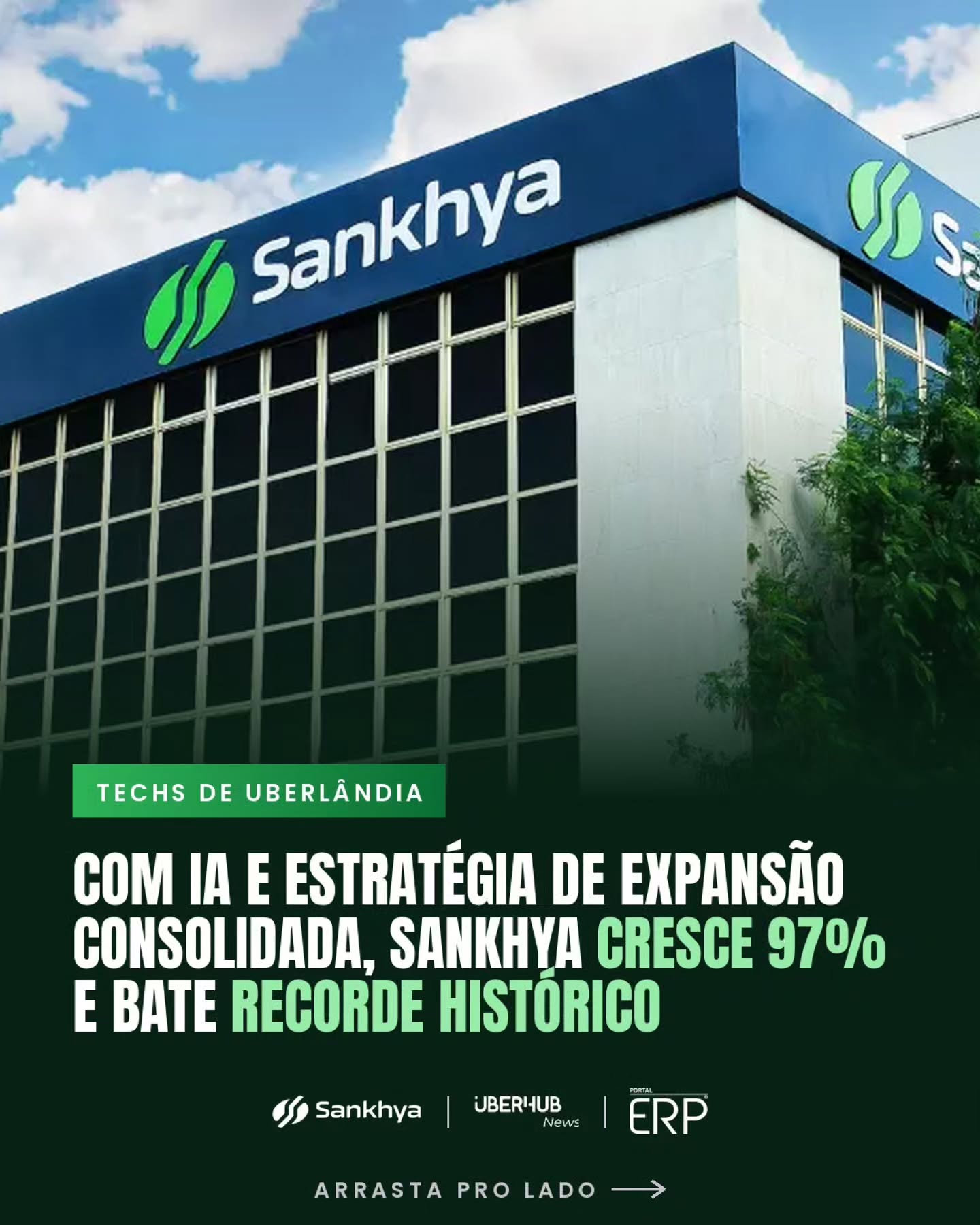 RECORDE HISTÓRICO: a Sankhya cresceu 97% em vendas de MRR em junho — o melhor resultado da história da companhia