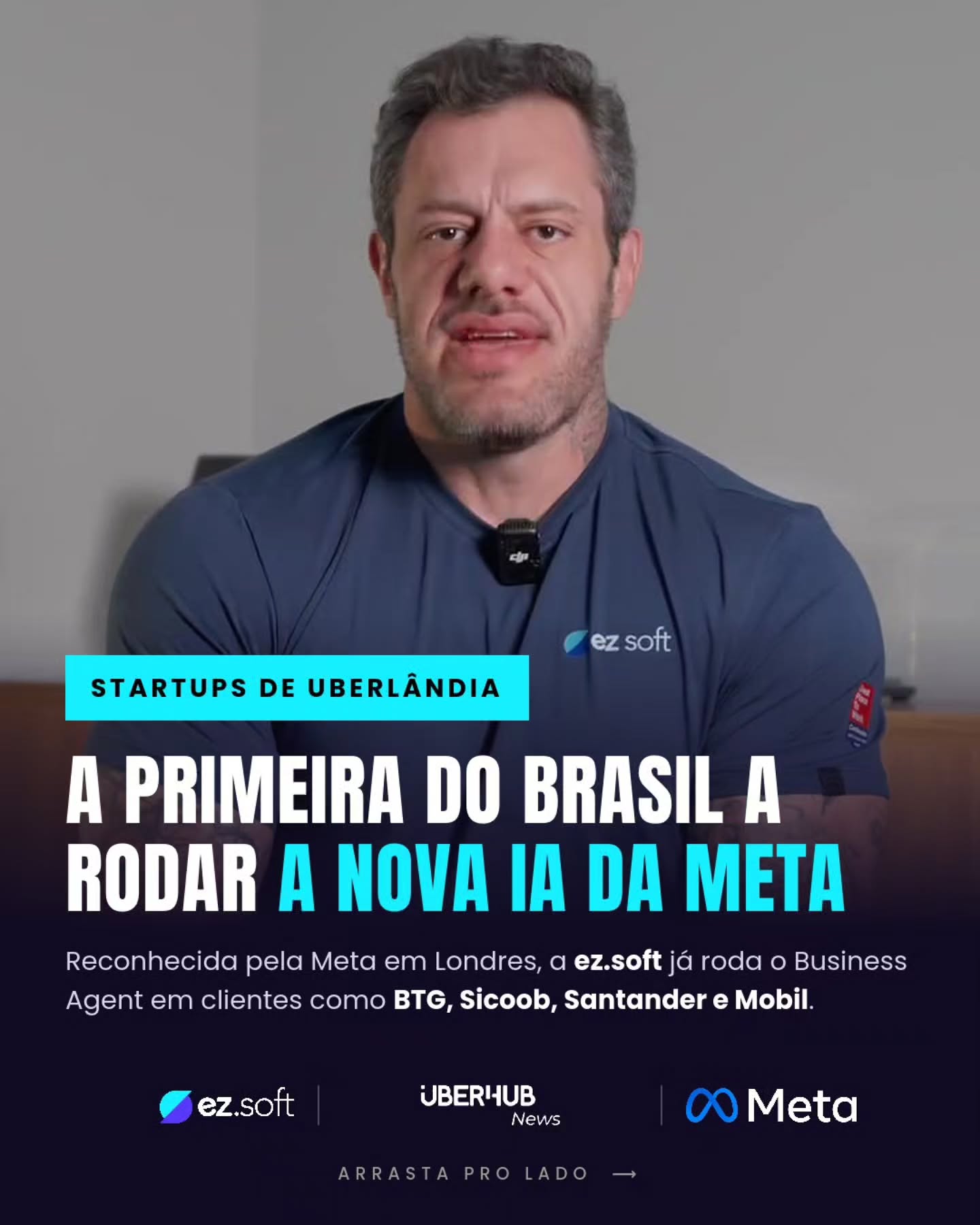 Startups de Uberlândia: a primeira do Brasil a rodar a nova IA da Meta