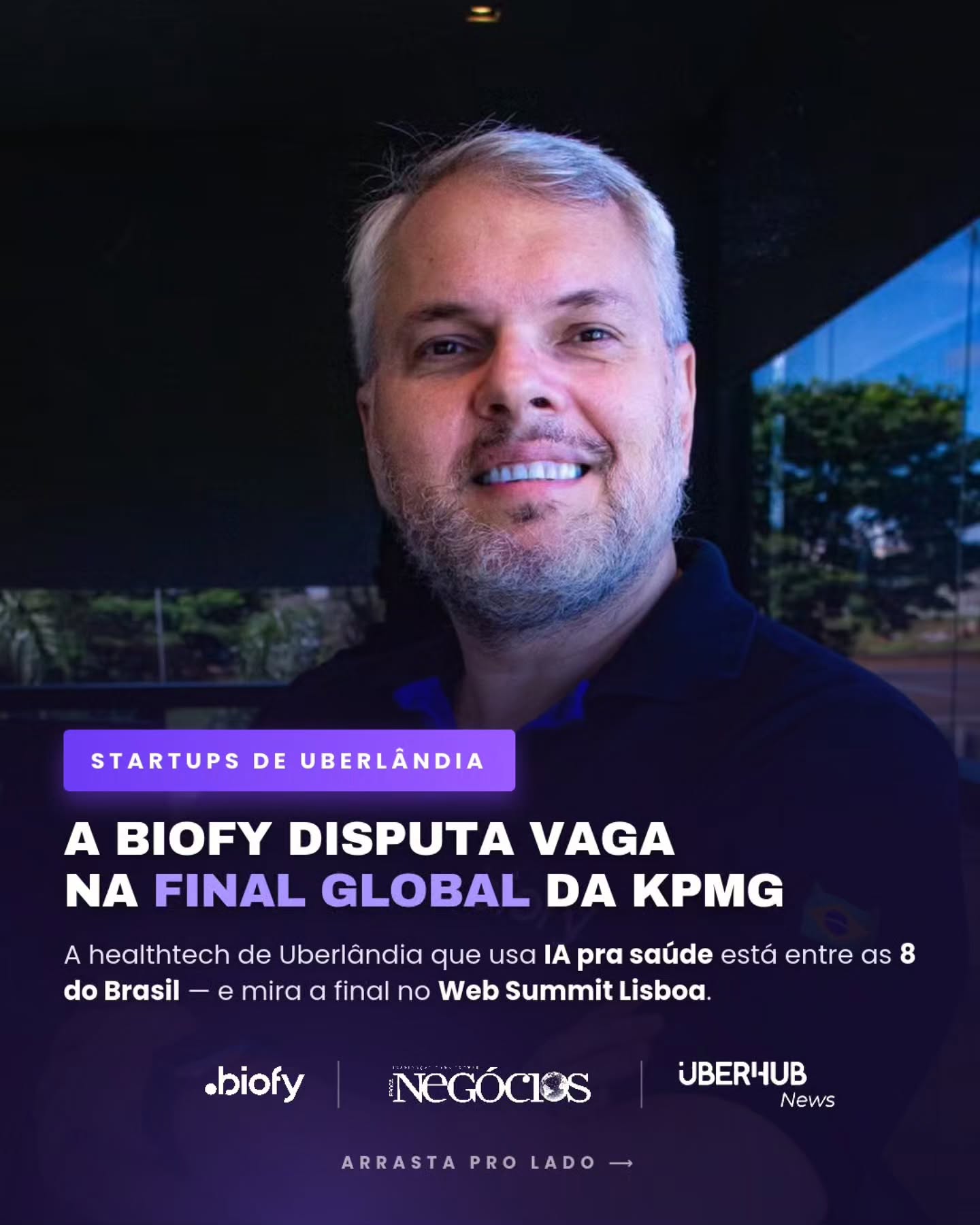 Startups de Uberlândia: Biofy e sua IA para saúde disputa vaga na final global da KPMG