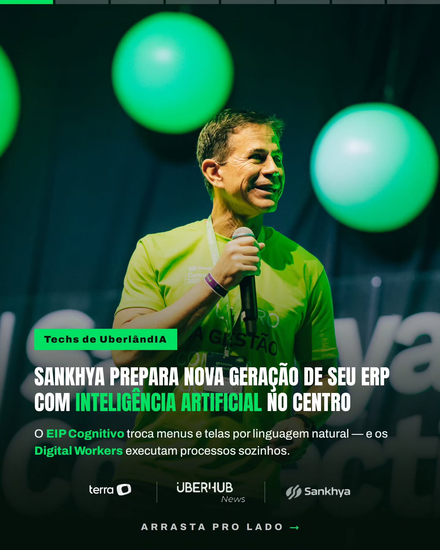 Techs de UberlândIA: Sankhya prepara nova geração de seu ERP com IA no centro