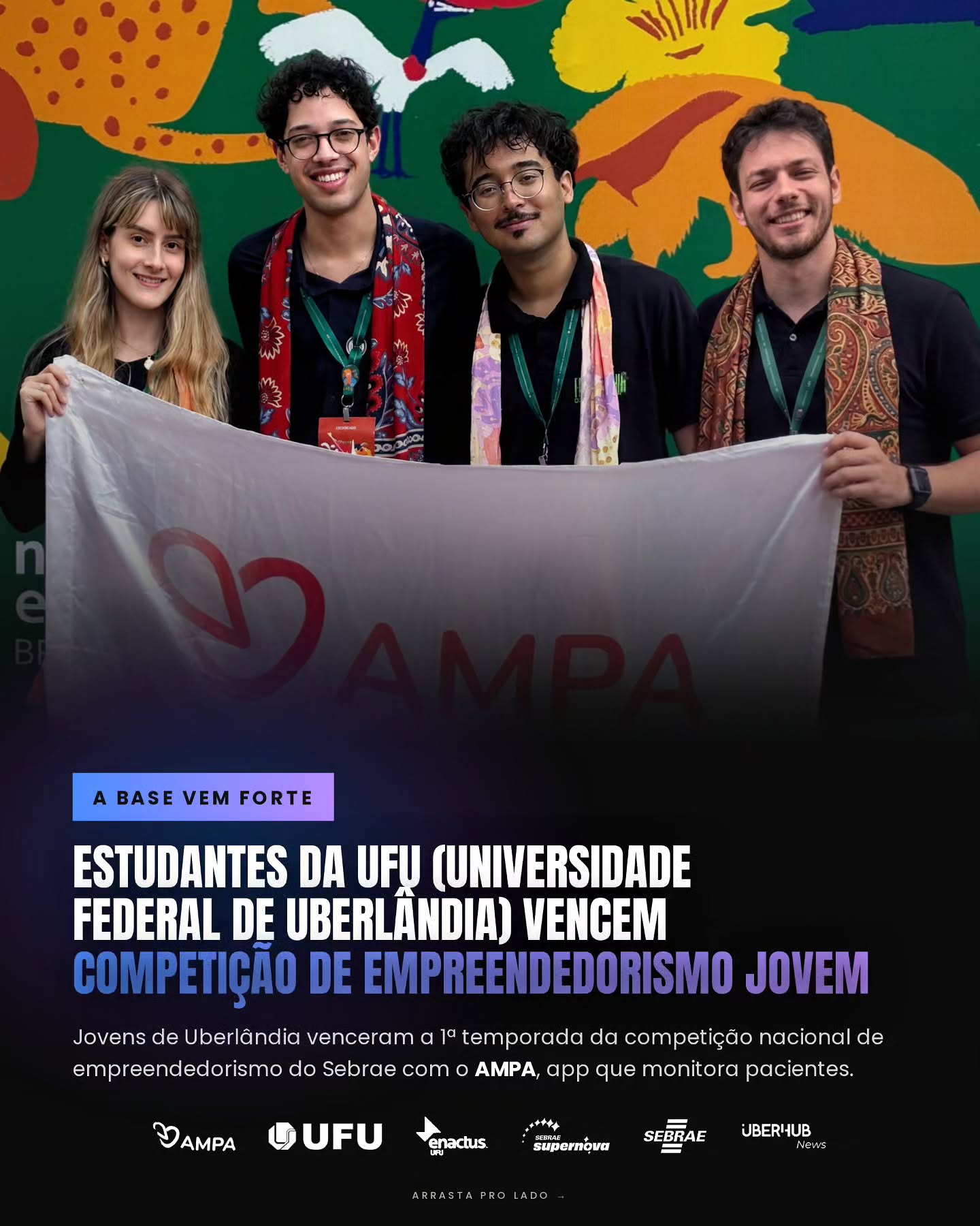 A base vem forte: Estudantes da UFU vencem competição nacional de empreendedorismo jovem
