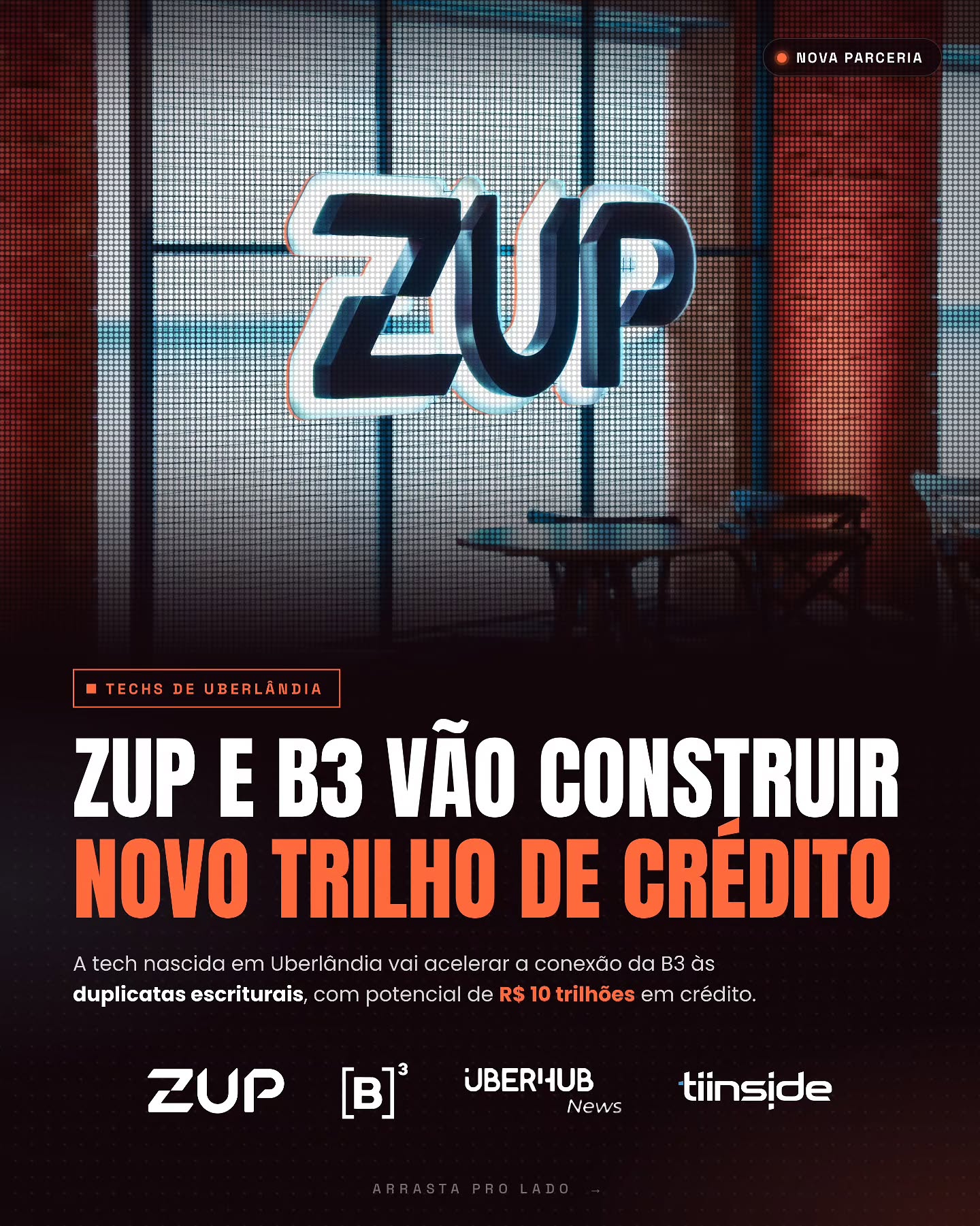 Zup e B3 vão construir novo trilho de crédito