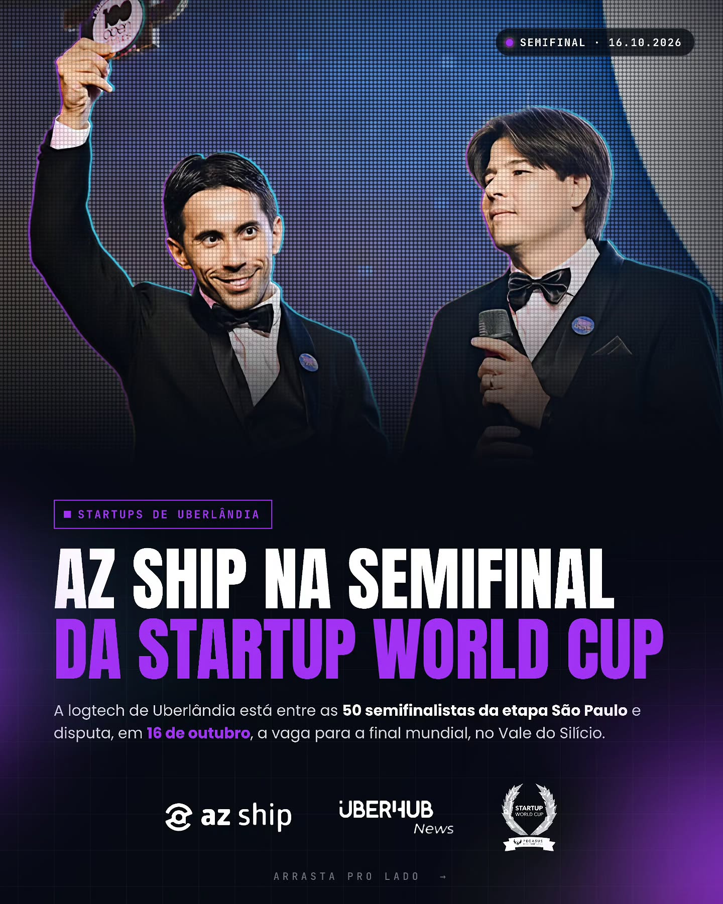 Az Ship na semifinal da Startup World Cup